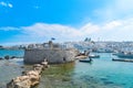 Old fortress in Naoussa, Paros island Royalty Free Stock Photo