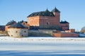 The old fortress-prison Hameenlinna. Finland