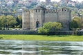 Old fortress in Soroca,Nistru river,Moldova Royalty Free Stock Photo