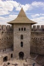 Old fortress in Soroca, Nistru river, Moldova Royalty Free Stock Photo