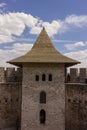 Old fortress in Soroca, Nistru river, Moldova Royalty Free Stock Photo