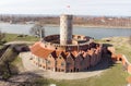 Old Fortress Wisloujscie near Gdansk Royalty Free Stock Photo