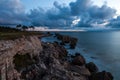 Old forts after sunset