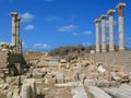 The Old Forum in Leptis Magna