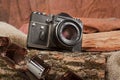 Old fotocamera Royalty Free Stock Photo