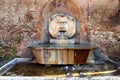 Old fountain in Aventino hill - Rome Royalty Free Stock Photo