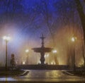 Old fountain in Mariinsky Park Royalty Free Stock Photo