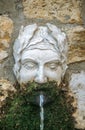 Old fountain in Mougins Royalty Free Stock Photo