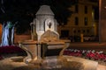 Old fountain in park of Santa Cruz on Tenerife island, Spain Royalty Free Stock Photo