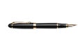 Old fountain pen on a white with clipping path Royalty Free Stock Photo