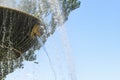 old fountain with water drops Royalty Free Stock Photo