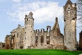 old france castle chateau in Normandy Royalty Free Stock Photo