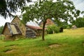 An old French barn and bread oven in the lower Normandy region, Manche, France Royalty Free Stock Photo
