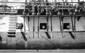 Old French battle ship, l`Hermione