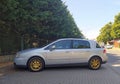 Old French executive car Renault Vel Satis parked