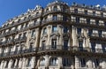 Old French house with traditional balconies and windows. Paris Royalty Free Stock Photo