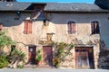 Old French house uninhabitable Royalty Free Stock Photo