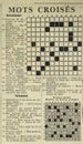 Old French Journal crossword