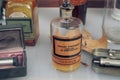 Old French medical bottle - Tincture of strophanthus. Toxic