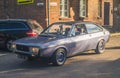 Old French Renault driving