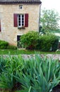 Old French stone house, rural south of France Royalty Free Stock Photo