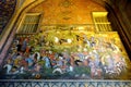 Old fresco in palace Chehel Sotoun