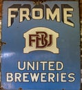 Old Frome United Breweries Plaque