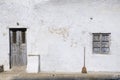 Old front house, Greece Royalty Free Stock Photo