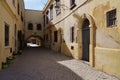 Old frontage in MAZAGAN city in Morocco Royalty Free Stock Photo