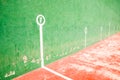 Old fronton court with a green wall