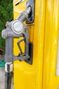 Old fuel nozzle dispenser