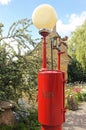 Old fuel pump, Bourton on the Water.