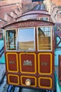 Old Funicular in Budapest. Hungary Royalty Free Stock Photo