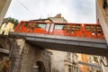 Old funicular in Lyon, France Royalty Free Stock Photo