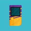 Old Gadget. Flat icon