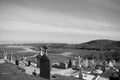 Old gaelic graveyard in Kincasslagh county Donegal