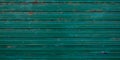 Old galvanized green steel wall rusty background texture