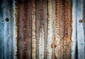 Old galvanized steel texture for background Royalty Free Stock Photo