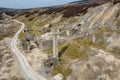 Old Gang Mine elevated view Royalty Free Stock Photo