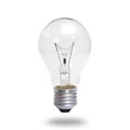 An old gangaration bulb light. Royalty Free Stock Photo