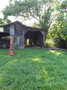 Old garage of yesterday