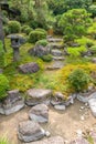 Old Garden of Shorenin Temple in Kyoto, Japan Royalty Free Stock Photo