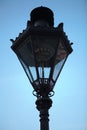 Old gas lamp at the Upper Town of Zagreb, Croatia Royalty Free Stock Photo