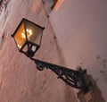 Old gas lamp Royalty Free Stock Photo