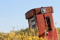 Old gas pump Royalty Free Stock Photo