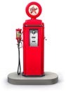 Old gas pump Royalty Free Stock Photo