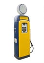 Old gas pump, isolated Royalty Free Stock Photo