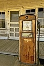 Old Gas station Royalty Free Stock Photo