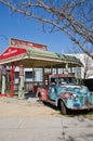 Old gas station Royalty Free Stock Photo