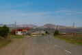 Old gas station near Karmir Shuka on the Janapar Trail in Nagorno Karabakh in the Republic of Artsakh